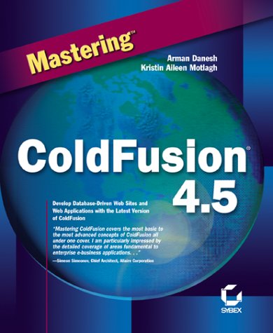 Mastering ColdFusion 4.5 book cover